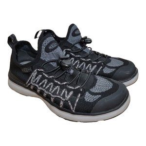 Keen Womens Uneek EXO Sneakers Shoes Black 1018771 Hiking Trail Mesh Lace Up 6.5